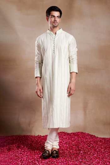 SHASHA GABA Manni Pintucked Kurta 
