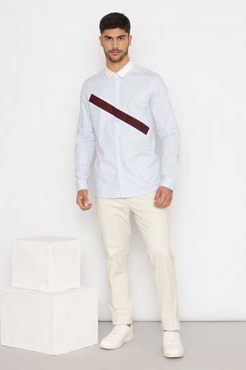 Lacquer Embassy Color Block Strip Shirt 