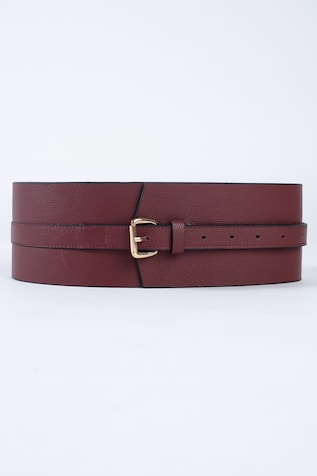 Luca Leather Buckle Belt 