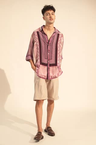 Nikita Mhaisalkar Floss Print Shirt 