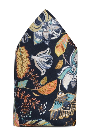 Tossido Bloom Pattern Pocket Square