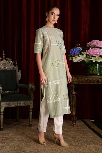 Sahil Kochhar Cotton Silk Tanha Tunic 