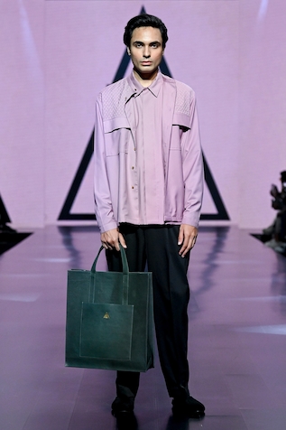 Fashion Embroidered Clutch for Men Handbags Luxury Design Men's