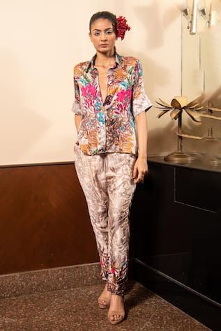Printed Shirt & Pant Set 