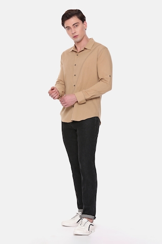 Mayank Modi - Men Malai Cotton Shirt