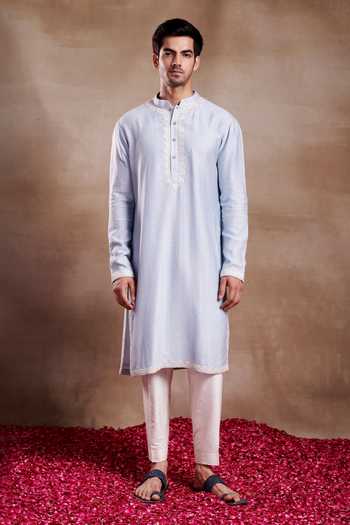 SHASHA GABA Tavish Jacquard Kurta 