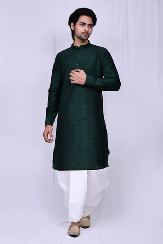 Nazaakat by Samara Singh Full Sleeve Kurta & Dhoti Pant Set