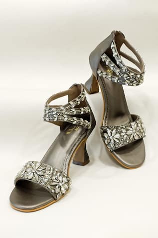The Alter Bella Rhinestones Embellished Heels 