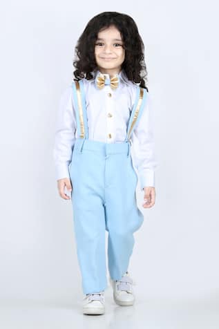 The Little Celebs Suspender Pant Set 