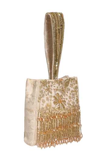 Fuchsia by aashaka mehta Floral Embroidered Clutch 