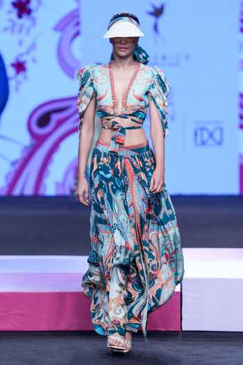Limerick By Abirr N' Nanki Lile Printed Skirt 