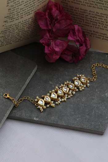 Do Taara Kundan Bracelet 