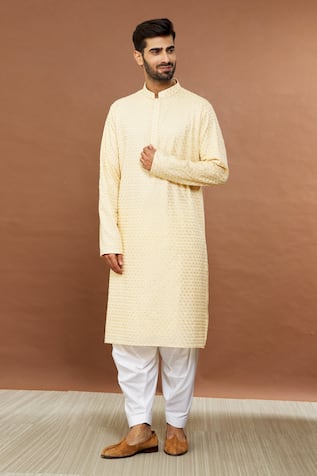 Floral Embroidered Kurta & Patiala Set 
