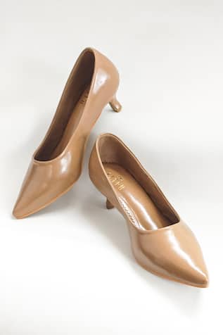 The Alter Stacy Pointed Toe Stiletto Pumps 