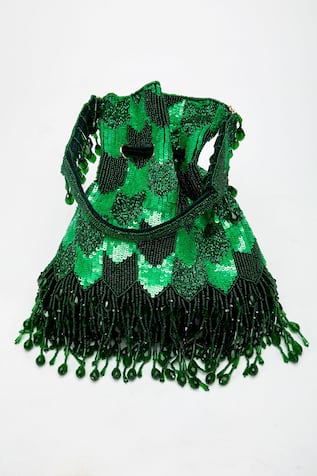 Suraya Sequin Embroidered Potli Bag 