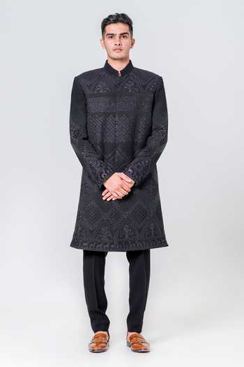 Amrit Dawani Full Sleeve Sherwani Set 