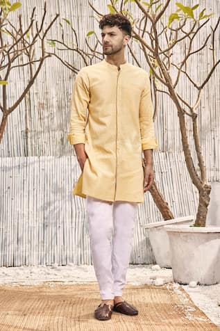 Mens short sale kurtas online shopping