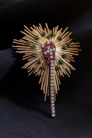 Cosa Nostraa Spring Bloom Brooch