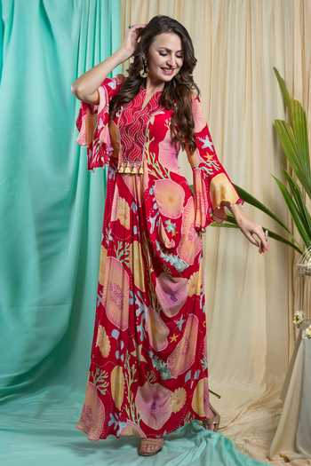 Seams Pret And Couture Indi Embellished Placket Dress 