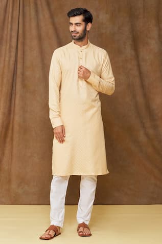 Samyukta Singhania Spike Pattern Kurta 