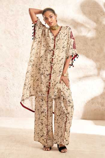 Aditi Somani V Neck Kaftan 
