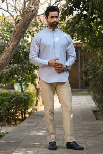 Raw & Rustic By Niti Bothra Full Sleeve Kurta Shirt 