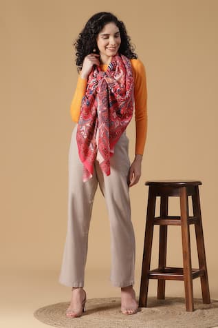 Paisley Print Stole 