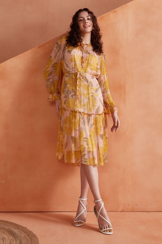 Label Deepika Nagpal Martini Midi Dress