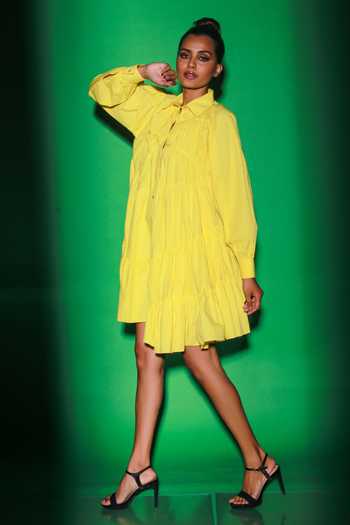 Echke Flowy Tiered Dress 