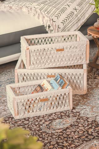 Boho Box Organisers - Set of 3 
