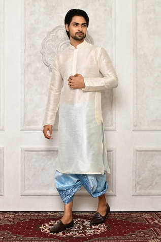 Nazaakat by Samara Singh Printed Swirl Patterned Dhoti Pant Set