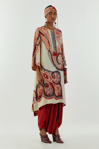 ASEEM KAPOOR Mitra Printed Kurta & Trouser Set 