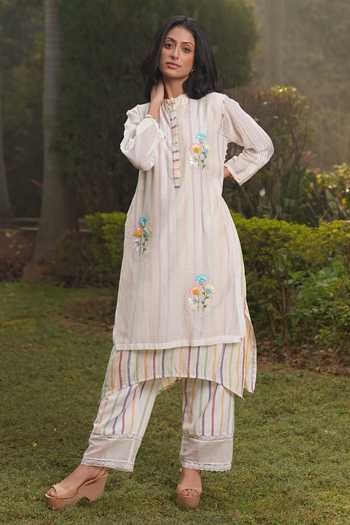 Dhaari Hand Embroidered Dress 