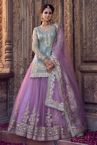Dyeable Lehenga Fabric at Rs.300/Meter in surat offer by tapi exports