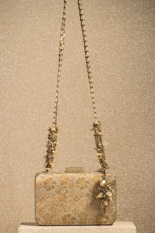 Brocade Floral Pattern Bag 