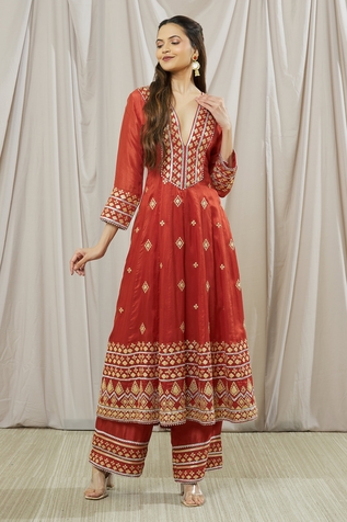 Gopi Vaid Aashni Anarkali & Palazzo Set
