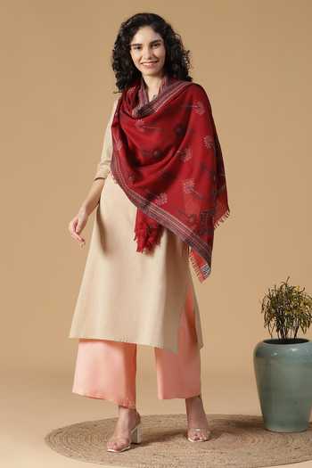 Shingora Floral Pattern Stole 