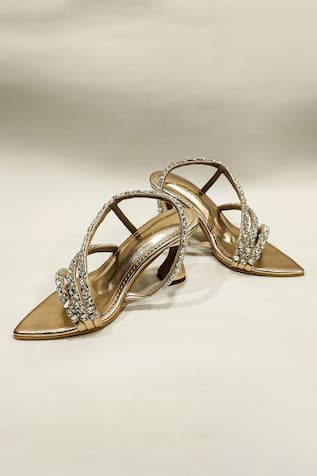 The Alter Kiara Pointed Toe Hourglass Heels 