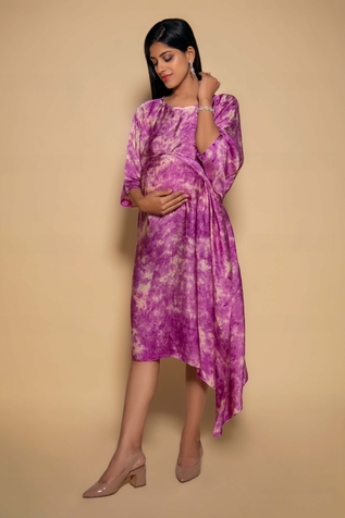 Ranng Label Tie Dye Kaftan Dress