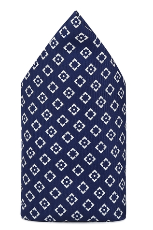 Tossido Geometric Print Pocket Square
