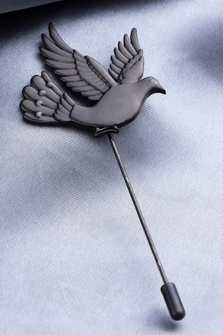 Cosa Nostraa Flying Bird Lapel Pin