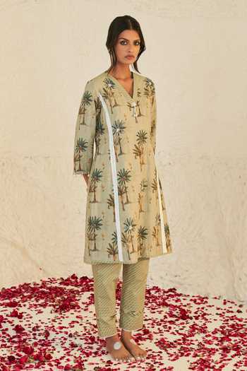 Sage Saga Pihu Tree Pattern Tunic 