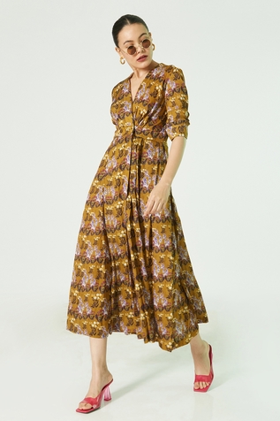 Ekastories Cotton Floozy Printed Dress