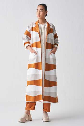 Three Applique Jacket & Pant Set 