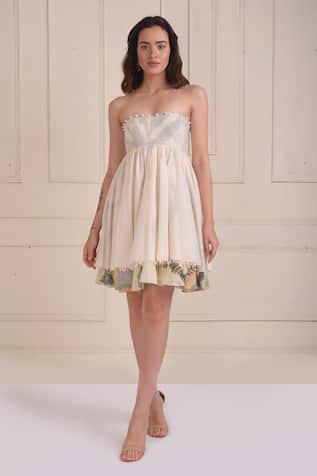 Shwetanga Organic Cotton Layered Dress 