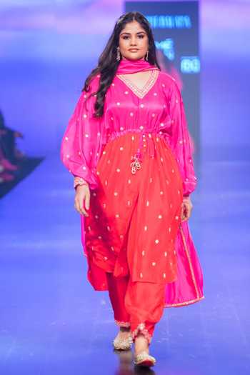 Punit Balana Hand Embroidered Tunic With Pant 