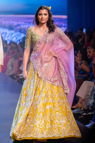 Top 5 Designer Lehengas from LFW 2018 | by Frugal2Fab | Medium