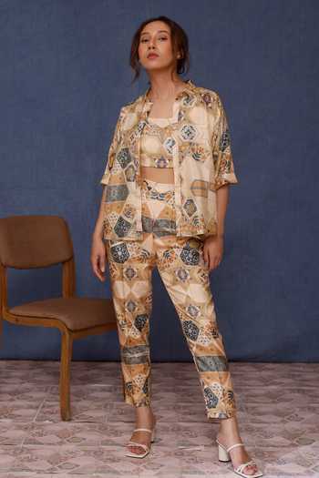 Chokhi Chorri Damsa Silk Moroccan Shirt 