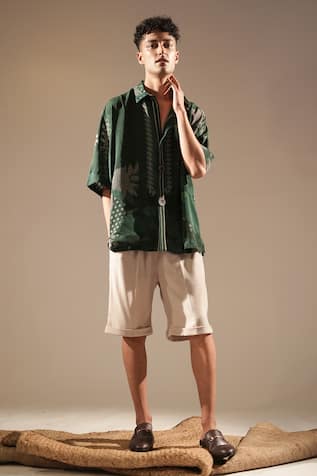 Nikita Mhaisalkar Abstract Floral Print Shirt 