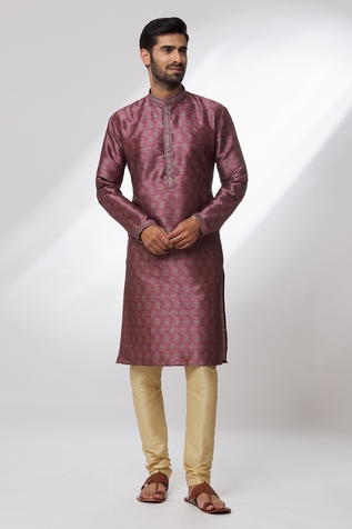 Samyukta Singhania Flower Print Kurta & Churidar Set